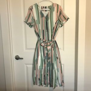 SOLD! Ivy City Co. Color Block Dress